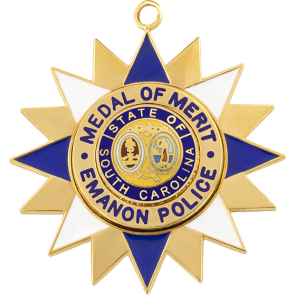 Smith & Warren MD108A Engraved Star Award Medal