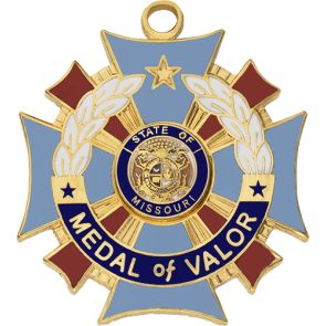Smith & Warren MD109 Medal of Valor Award Medal