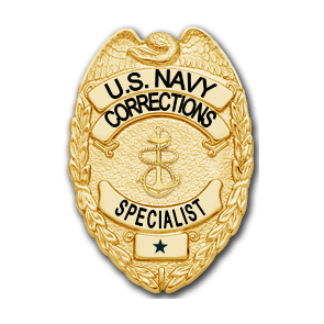 Smith & Warren US Navy Corrections Specialist Badge