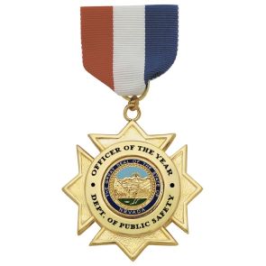 S&W MD105 Officer of the Year Medal