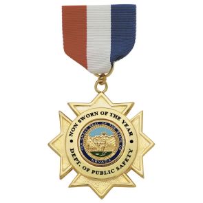 S&W MD105 Non Sworn of the Year Medal