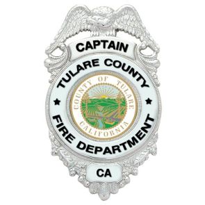 Tulare County CA Fire Dept. Badge