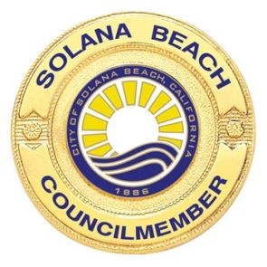 Solana Beach CA Council Member Badge