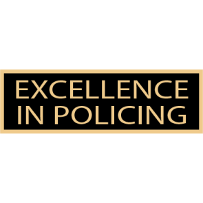 Smith & Warren Excellence in Policing Award Bar SAB3_379