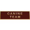 Blackinton Canine Team Recognition Bar A11177-B (3/8")