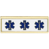 Blackinton EMT Commendation Bar w/ Three Star of Life A12279 (3/8")