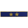Blackinton One Section Recognition Bar with 2 Stars A12293