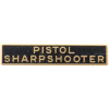 Blackinton Pistol Sharpshooter Marksmanship Bar A4499-F