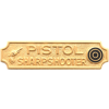 Blackinton Pistol Sharpshooter Marksmanship Bar A7025-A