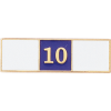Blackinton Ten Years of Service Recognition Bar A7142-M (3/8")