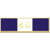 Blackinton Forty Years of Service Recognition Bar A7142-U (3/8")