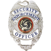 Security Enforcement Officer Badge-Gold EP-223-G
