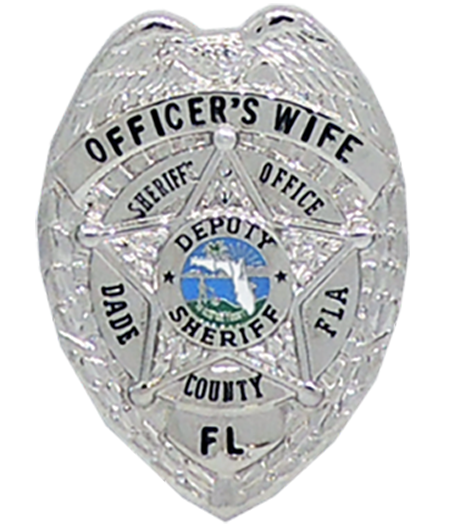 Blackinton B1555 Dade County Sheriff's Office Badge