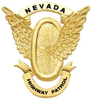 Nevada Highway Patrol 1944 Hat Badge