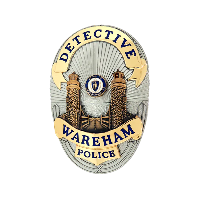 Blackinton Model BK-BC3678 Wareham MA Police Department