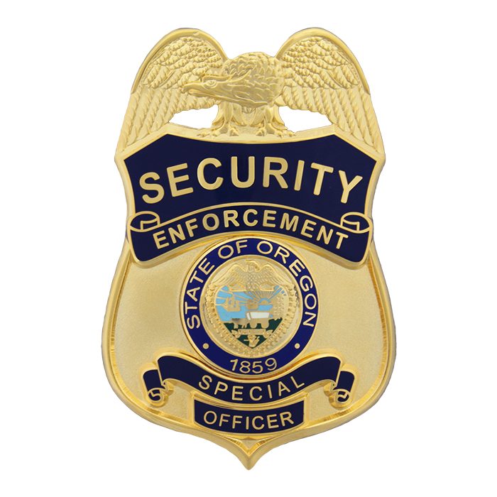 Security Enforcement Officer Mini Badge, Security Badge Pin