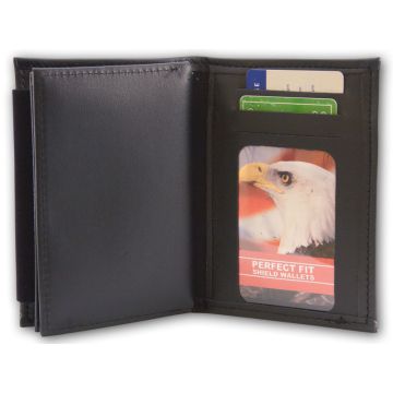 Perfect Fit 221-A Double ID and Badge Case w/ 3 CC Slots