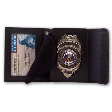 Perfect Fit Recessed Badge & ID Case with Closure