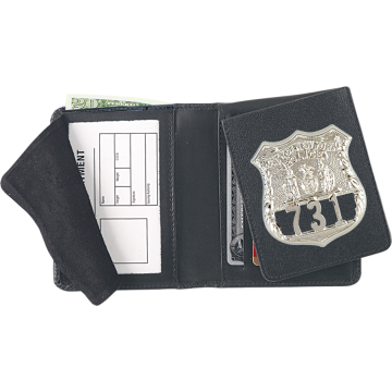 Strong Flip-out Badge Wallet - Dress Leather (79300)