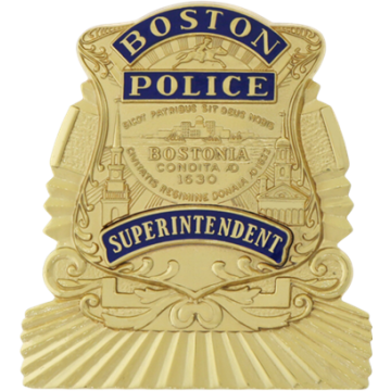 Blackinton A10338 Boston Police Hat Badge