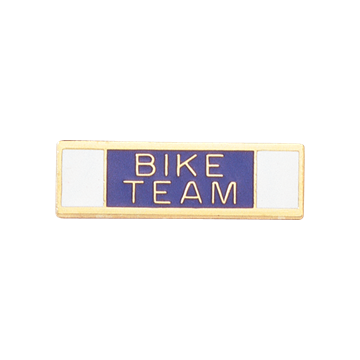 Blackinton A10341 Three Section Bike Team Recognition Bar (3/8")