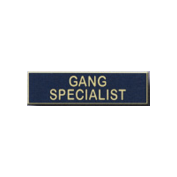 Blackinton A11177-N Gang Specialist Recognition Bar (3/8")