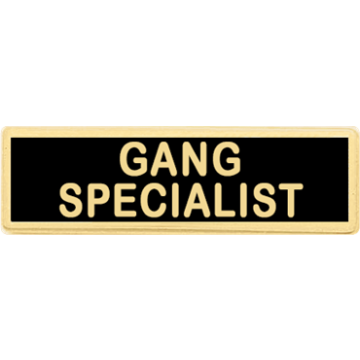 Blackinton A11177-N Gang Specialist Recognition Bar (1-3/8" x 3/8")
