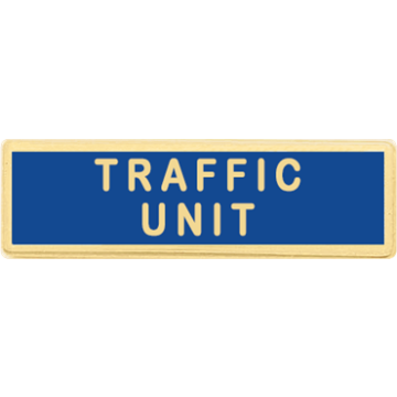 Blackinton A11177 Traffic Unit Recognition Bar (1-3/8" x 3/8")
