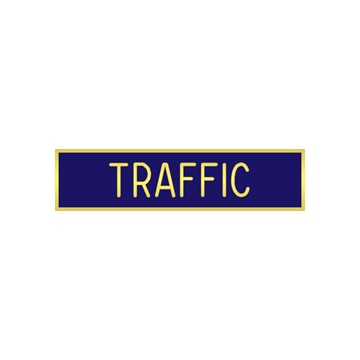 Blackinton A11361 Traffic Recognition Bar (5/16")