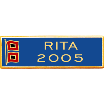 Blackinton A11397 Hurricane Rita Commendation Bar (3/8")