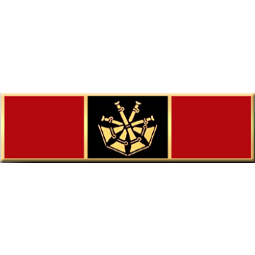 Blackinton A11756-D Deputy Chief 4 Crossed Fire Horns Commendation Bar (3/8")