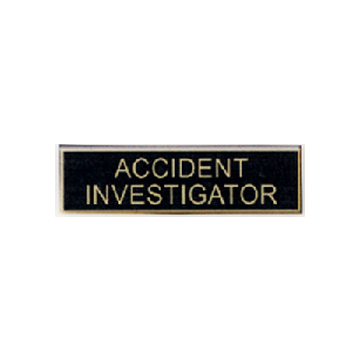 Blackinton Accident Investigator Commendation Bar A12020 (3/8")