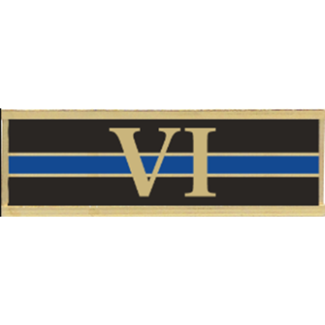 Blackinton A12088 Three Enameled Lines Commendation Bar (1-3/8" x 3/8")