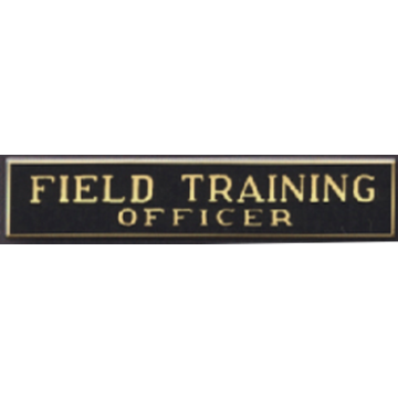 Blackinton A12167 Field Training Officer Commendation Bar