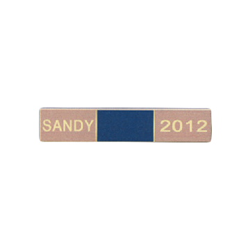 Blackinton A12198 Superstorm Sandy Commendation Bar
