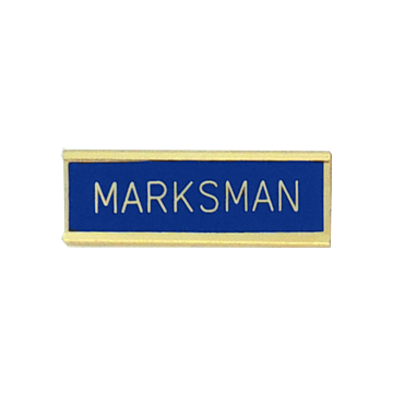 Blackinton A12222 Marksman Commendation Bar (3/8")