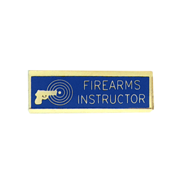 Blackinton A12229 Firearms Instructor Commendation Bar (3/8")