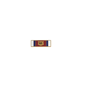 Blackinton Five Section Commendation Bar with Shield A12368