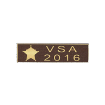 Blackinton A12506 VSA 2016 Commendation Bar (3/8")
