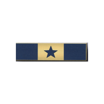 Blackinton A12623 Two Section Commendation Bar with Star (3/8")