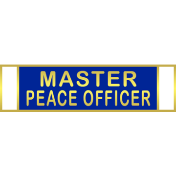 Blackinton A12991 Master Peace Officer Commendation Bar (3/8")