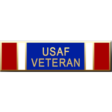 Blackinton A13017-A Five Section USAF Veteran Commendation Bar (3/8")