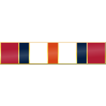 Blackinton A13259 - Seven Section Commendation Bar (1-3/4" x 3/8")