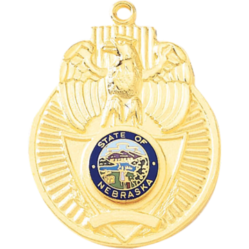 Blackinton A2367 Circular Eagle Medal