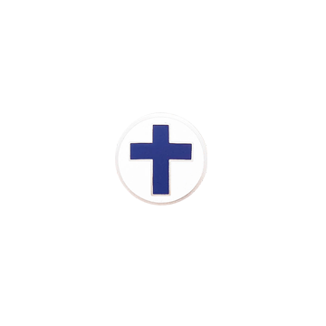 Blackinton A2436 Chaplain Cross Seal (11/16")