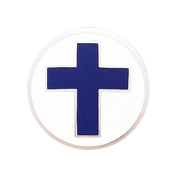 Blackinton A2437 Chaplain Cross Seal (15/16")