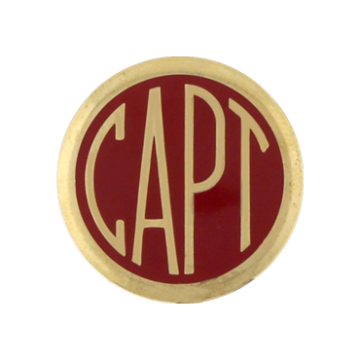 Blackinton A2813-E Captain Collar Lapel Pin (15/16") Min Order: 2