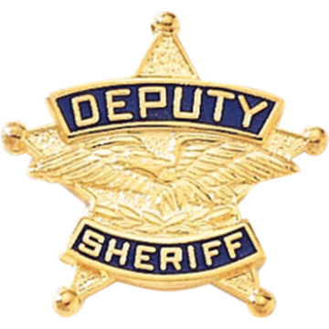 Blackinton Deputy Sheriff Tie Tac A3271-TT