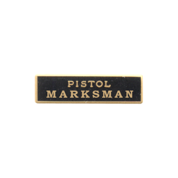 Blackinton A4392-C Pistol Marksman Bar (1" x 1/4")