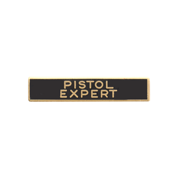 Blackinton Pistol Expert Marksmanship Bar A4499-E